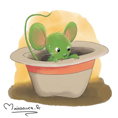 Une souris verte